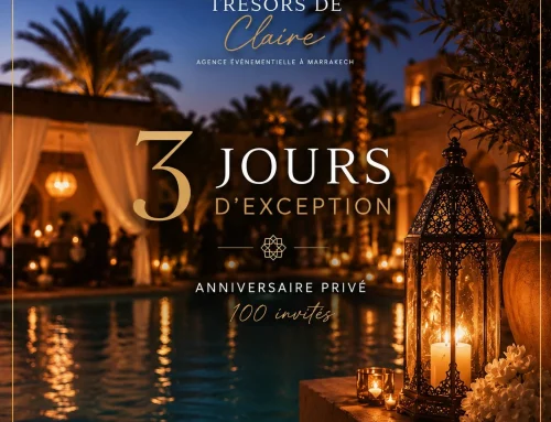 Anniversaire 100 personnes Marrakech